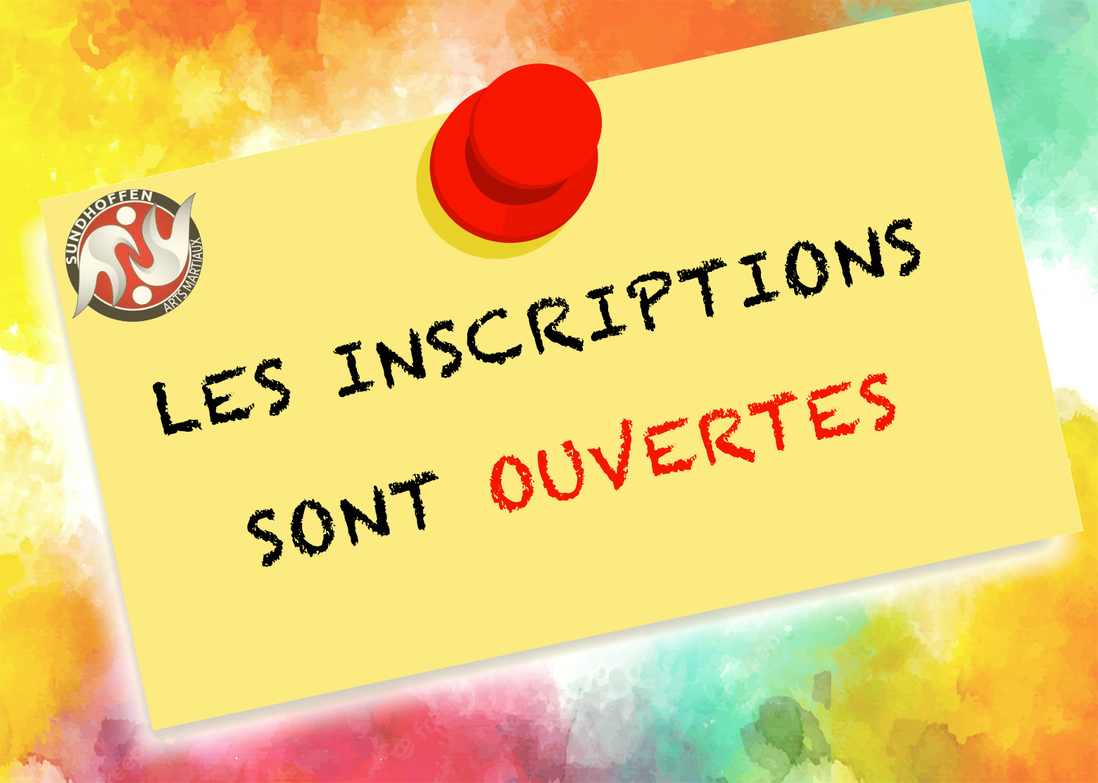 Inscriptions - Arts Martiaux de Sundhoffen